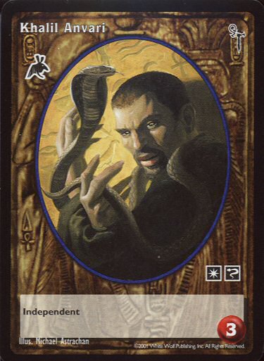 Khalil Anvari [FN set] - VTES CCG