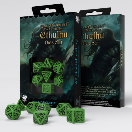 Set de dés - L'Appel De Cthulhu - Les Dieux Extérieurs Cthulhu