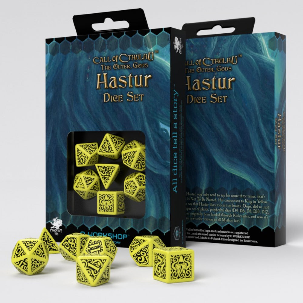 Set de dés - L'Appel De Cthulhu - Les Dieux Extérieurs Hastur