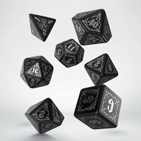 Set de dés - Suceur De Sang - Noir & Argent