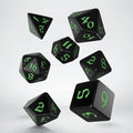 Set de dés - Runique Classique - Noir & Vert