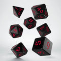 Set de dés - Runique Classique - Noir & Rouge