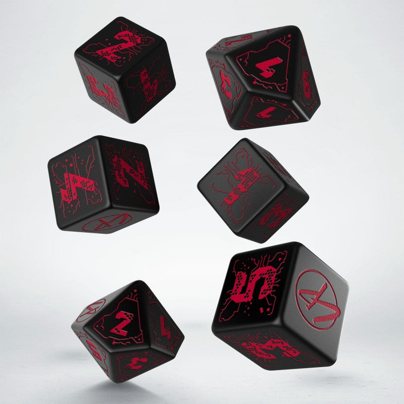 Set de dés - Cyberpunk Red - Les Essentiels De Night City (6)