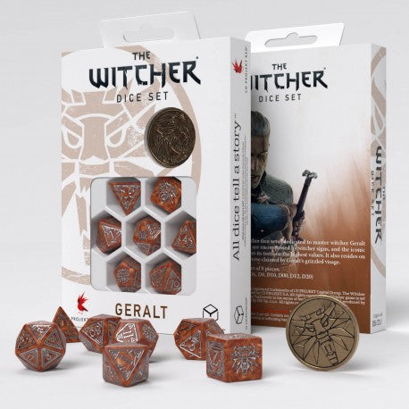 Set de dés - The Witcher - Geralt, Le Chasseur De Monstres