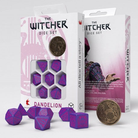 Set de dés - The Witcher - Jaskier, Le Bourreau Des Coeurs