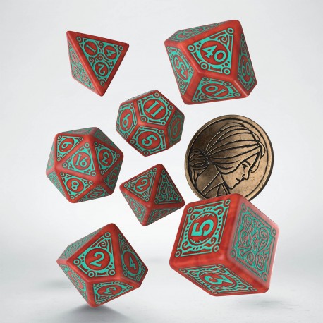 Set de dés - The Witcher - Triss, Merigold L'Intrépide