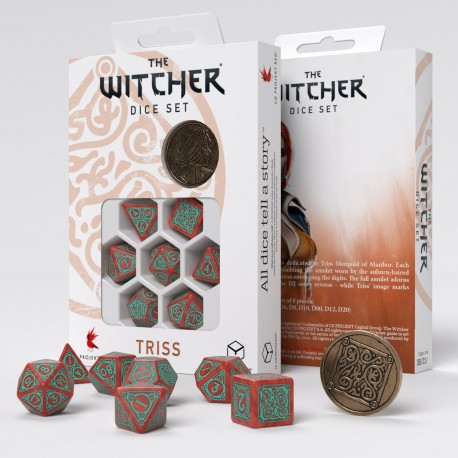 Set de dés - The Witcher - Triss, Merigold L'Intrépide