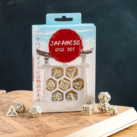 Set de dés - Japonais - Pierre Des Derniers Mots