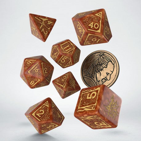 Set de dés - The Witcher - Vesemir, Sage Sorcier