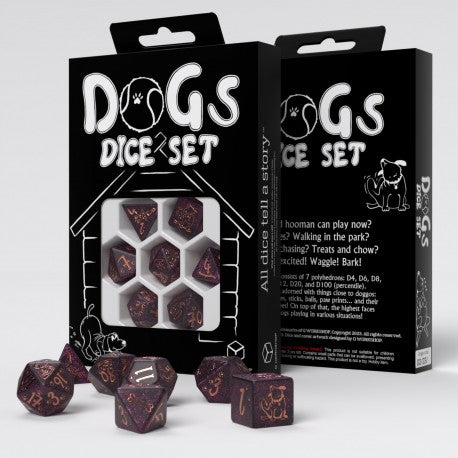 Set de dés - Chiens - Luna