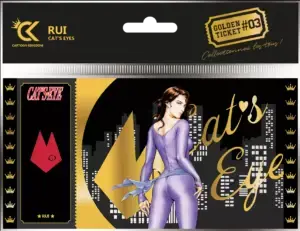 Ticket d'Or numéroté [Cat'S Eye] Rui