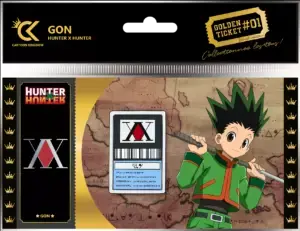 Ticket d'Or numéroté [Hunter X Hunter] Gon