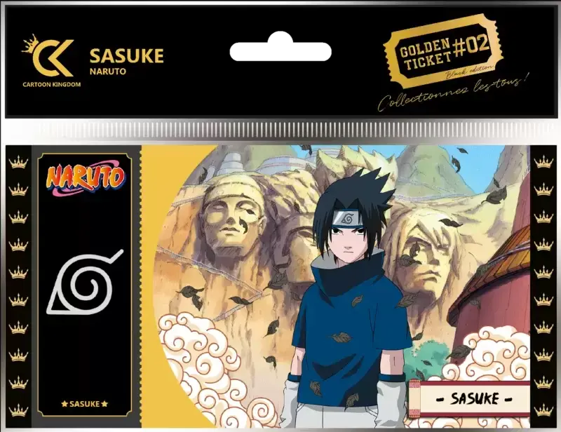 Ticket d'Or numéroté [Naruto] Sasuke