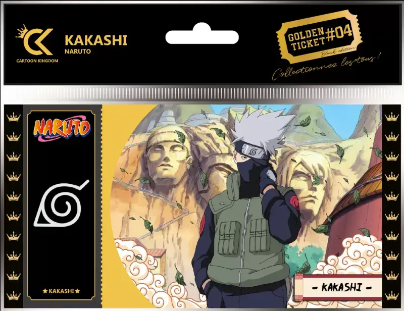 Ticket d'Or numéroté [Naruto] Kakashi