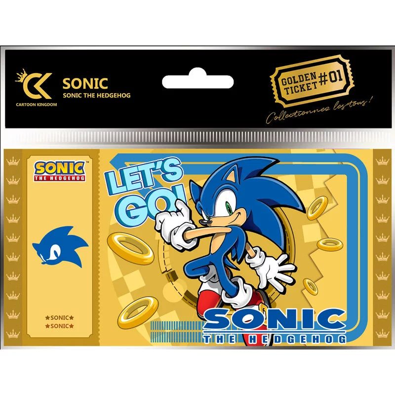 Ticket d'Or [Sonic The Edgehog] Sonic