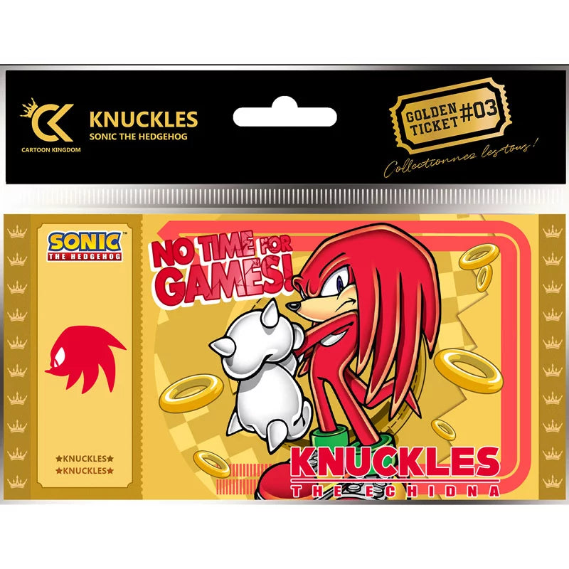 Ticket d'Or [Sonic The Edgehog] Knuckles