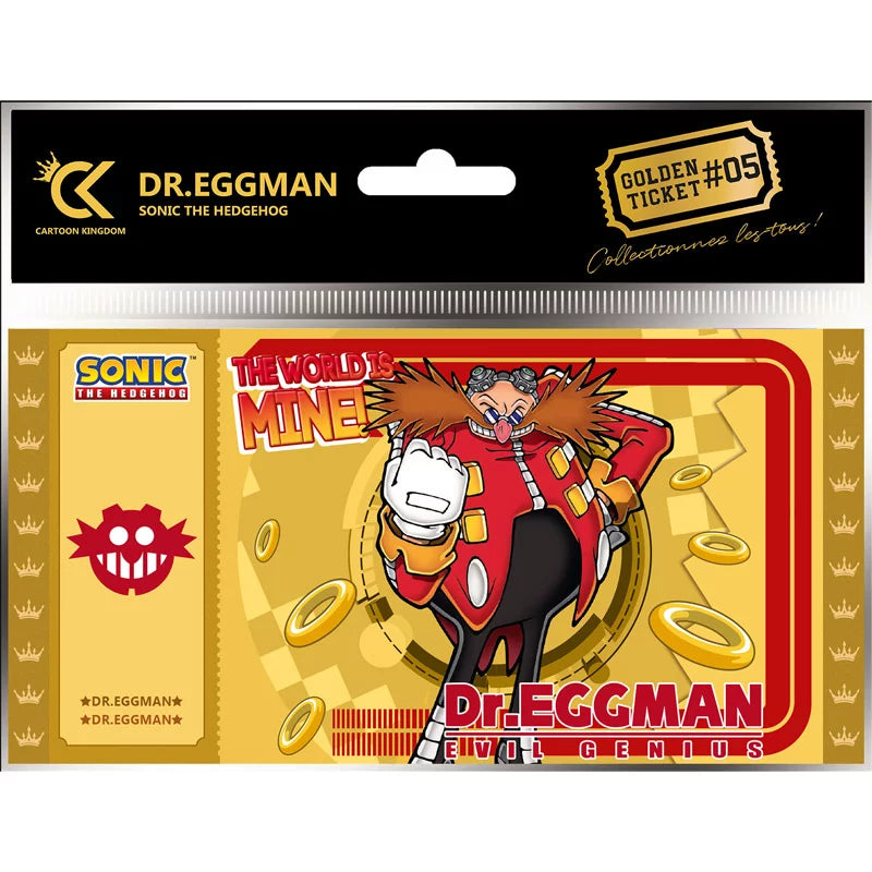 Ticket d'Or [Sonic The Edgehog] Dr. Eggman