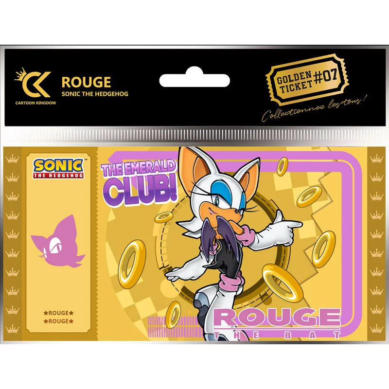 Ticket d'Or [Sonic The Edgehog] Rouge
