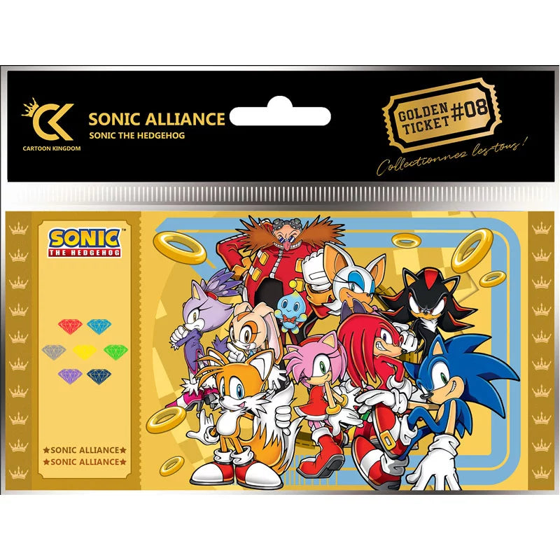 Ticket d'Or [Sonic The Edgehog] Sonic Alliance