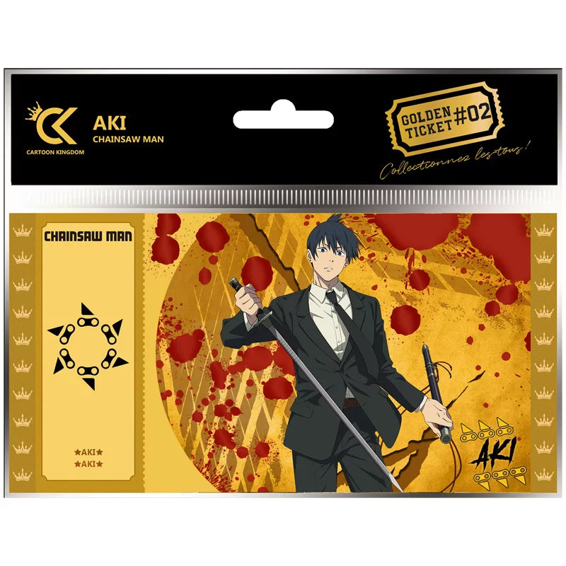Ticket d'Or [Chainsaw Man] Aki