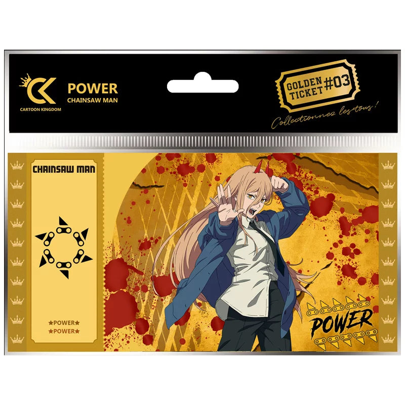 Ticket d'Or [Chainsaw Man] Power