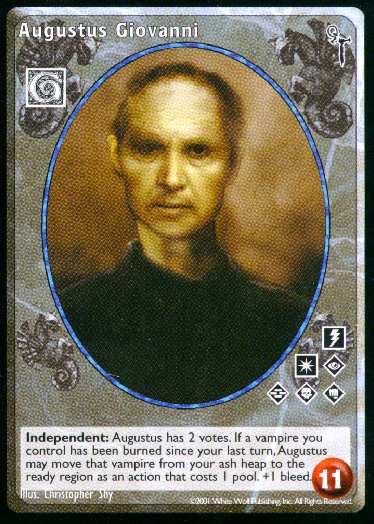 Augustus Giovanni [FN set] - VTES CCG