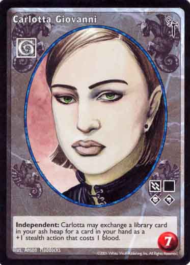 Carlotta Giovanni [FN set] - VTES CCG