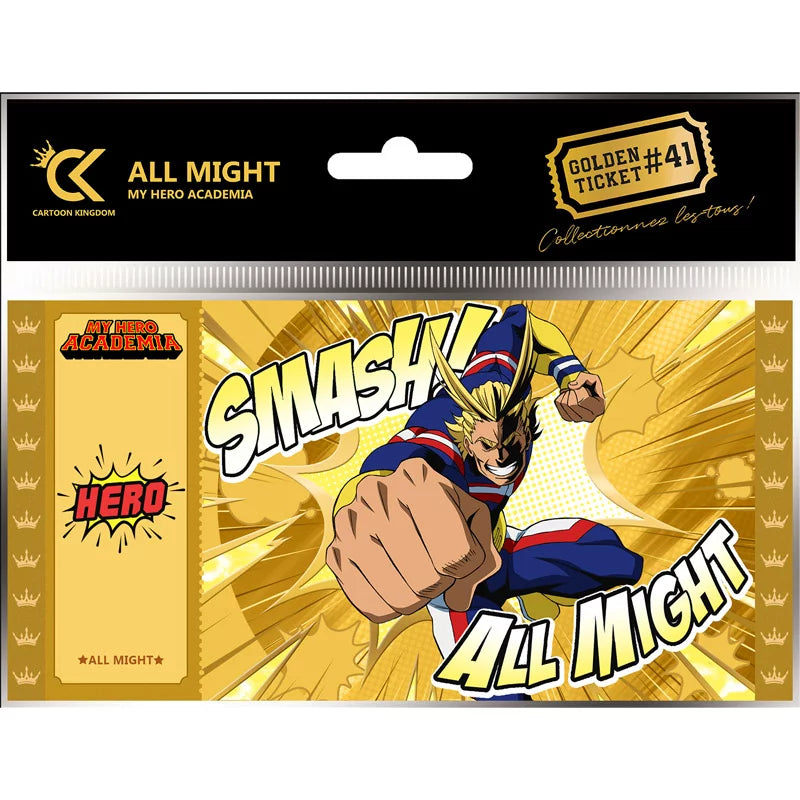 Ticket d'Or [My Hero Academia] All Might