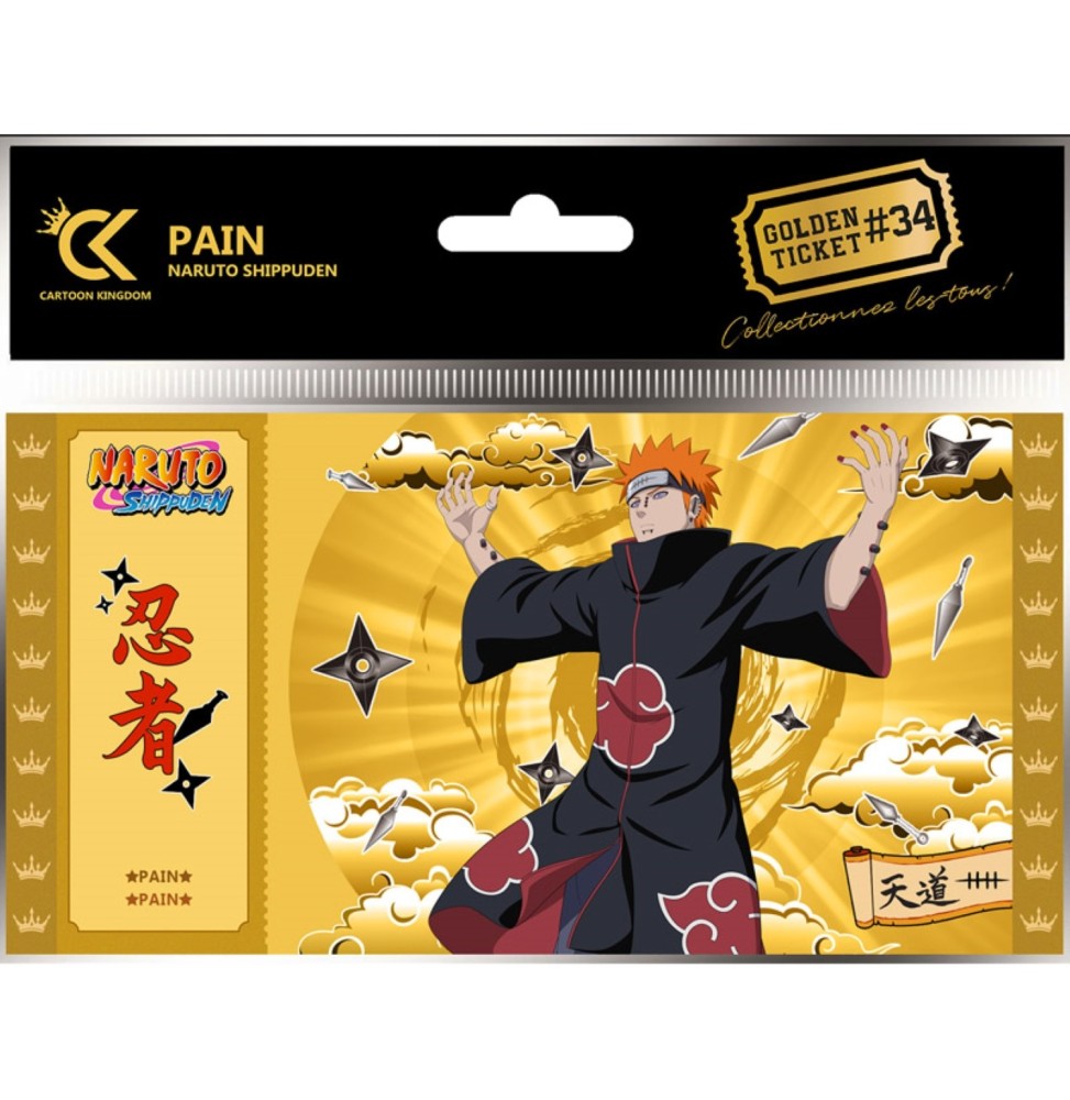Ticket d'Or [Naruto Shippuden] Pain