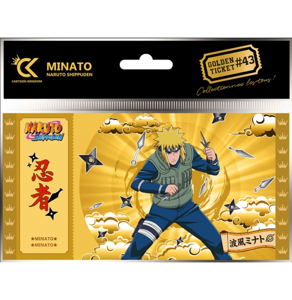 Ticket d'Or [Naruto Shippuden] Minato