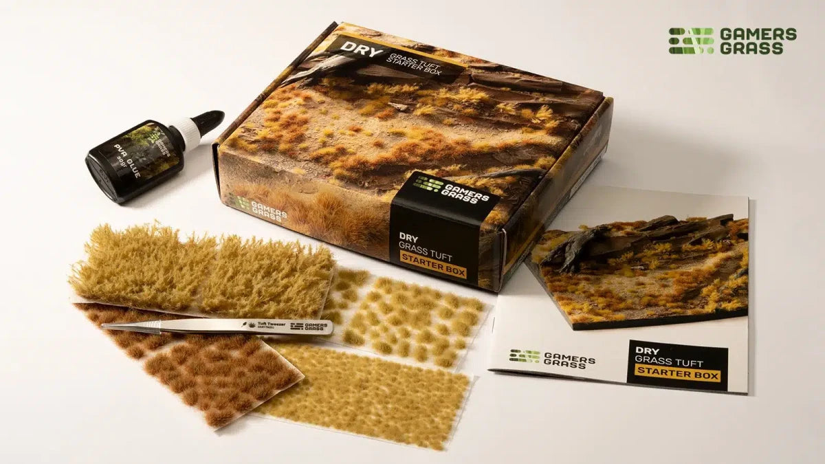 Kit  de démarrage - Touffes d'herbe Dry - Gamer's Grass (EN)