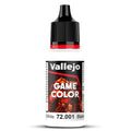 Peinture acrylique Vallejo Game Color - flacon 18 ml - Blanc Squelette - Dead White