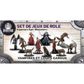 Figurines JdR à peindre - Vampires et Loups Garous