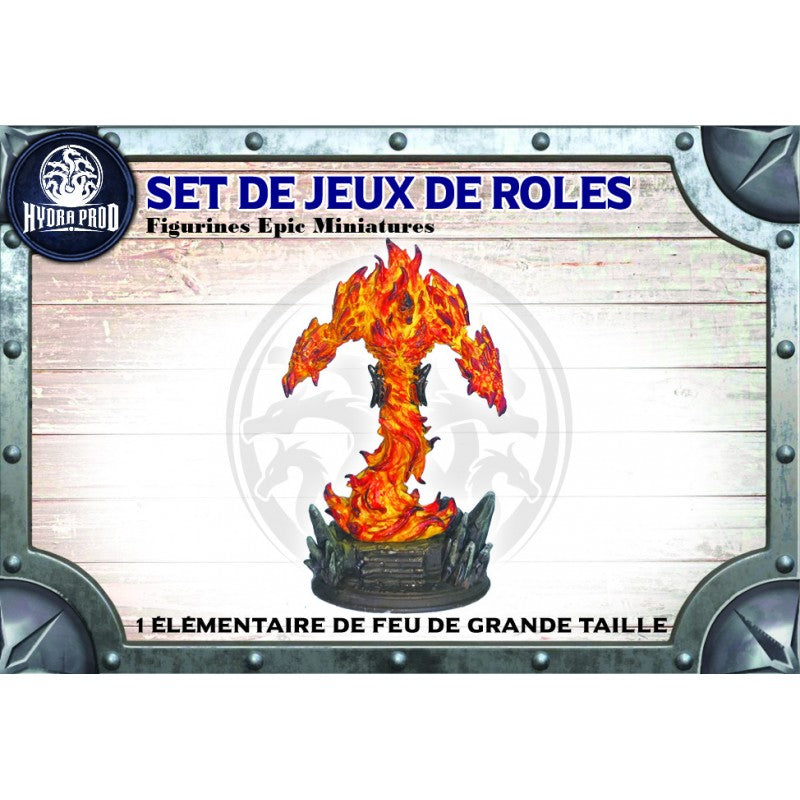 Figurines JdR à peindre - Elementaire de Feu (grande taille)