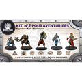 Figurines JdR à peindre - Kit  Aventuriers N°2