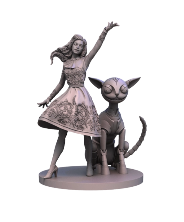 6 figurines Twisted Fables à peindre - Box 1 - NEUF