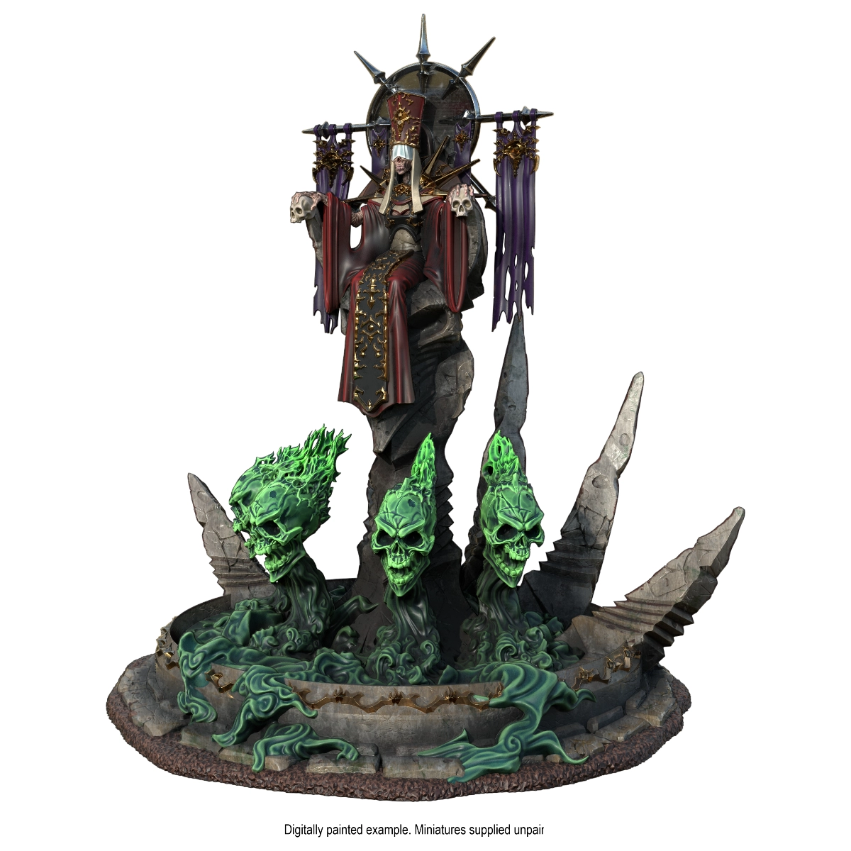 Figurine Tour de l’Impératrice Liche à peindre - Epic Encounters