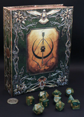 Coffret-Livre de 10 dés: thème Chasseur (The Wild) - Dice Tomes