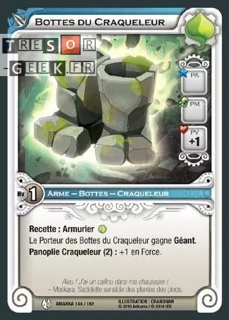 Bottes du Craqueleur [Amakna 144/162 WAKFU]