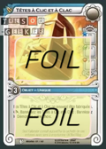 Têtes à Clic et à Clac FOIL [Amakna 157/162 WAKFU]