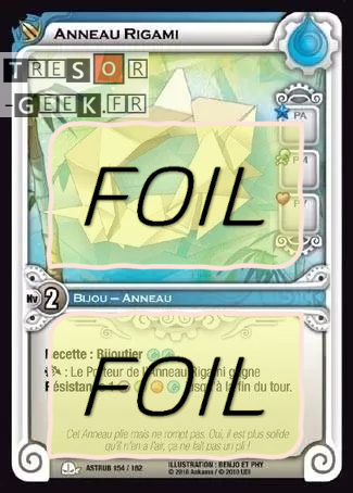 Anneau Rigami FOIL [Astrub 154/162 WAKFU]