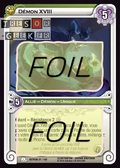 Démon XVIII FOIL [Astrub 37/162 WAKFU]