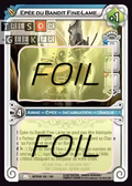 Épée du Bandit Fine-Lame FOIL [Astrub 150/162 WAKFU]