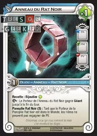 Anneau du Rat Noir [Bonta & Brâkmar 306/320 WAKFU]