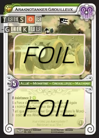 Araknotanker Grouilleux FOIL [Bonta & Brâkmar 93/320 WAKFU]