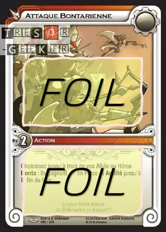 Attaque Bontarienne FOIL [Bonta & Brâkmar 189/320 WAKFU]