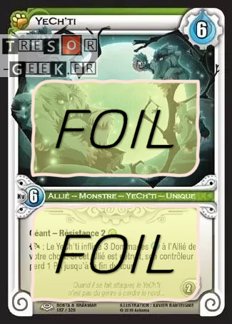 Yech'Ti FOIL [Bonta & Brâkmar 167/320 WAKFU]