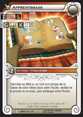 Apprentissage [Ogrest 112/162 WAKFU]