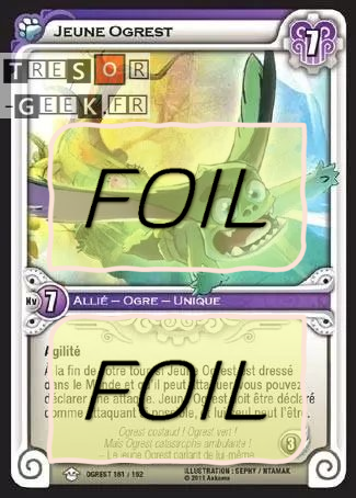 Jeune Ogrest FOIL [Ogrest 161/162 WAKFU]