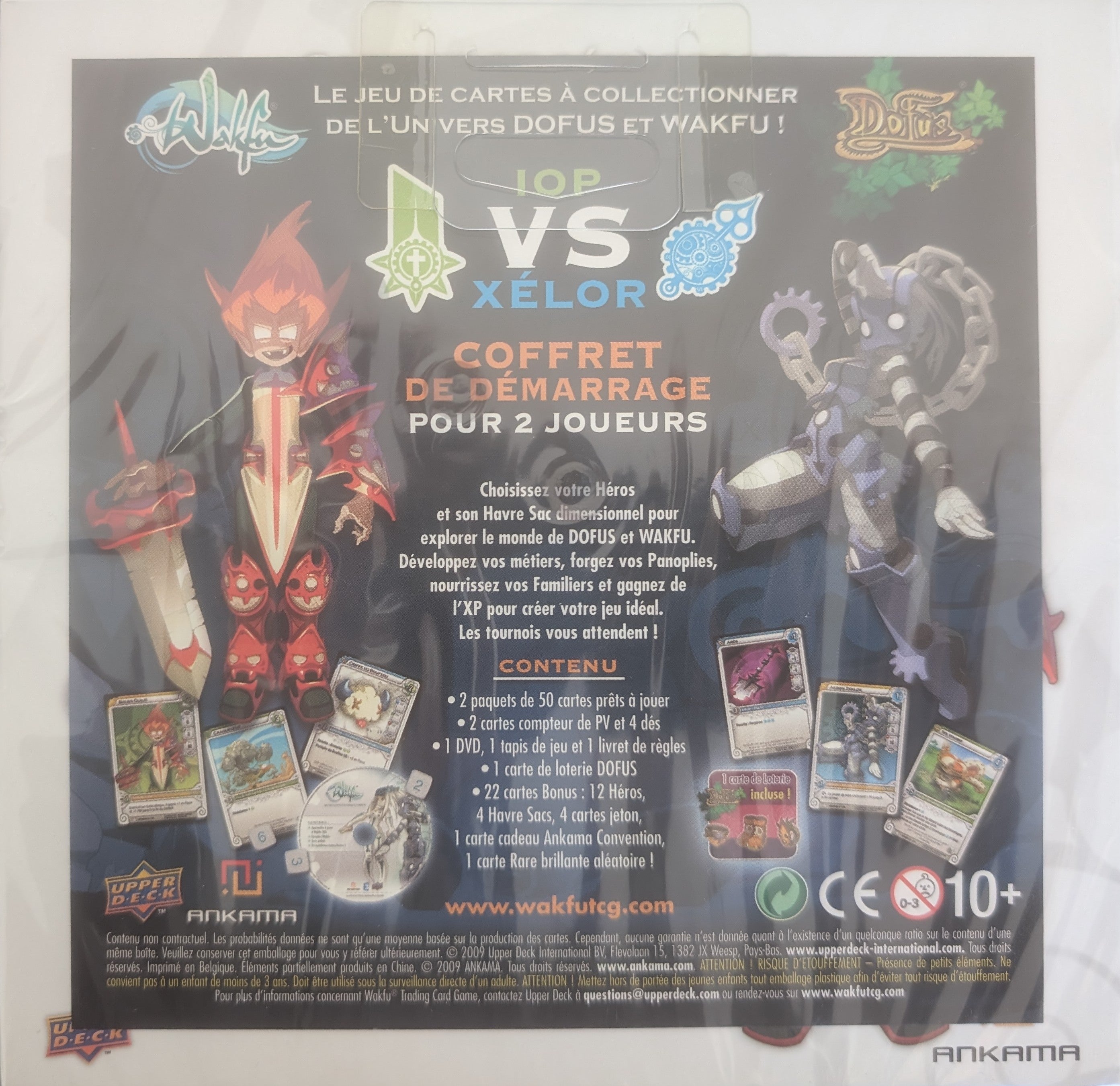 Coffret 2 decks Wakfu Incarnam - Iop vs Xélor